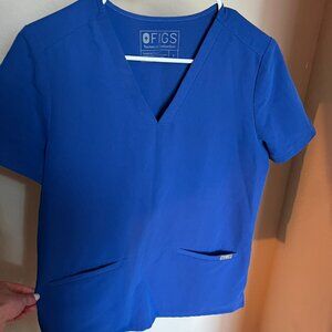 Winning Blue Figs Casma Three Pocket Top SMALL